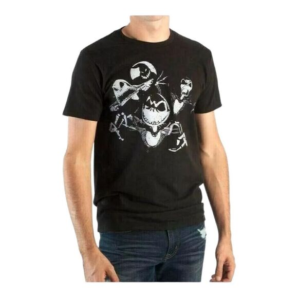 Disney Nightmare Before Christmas Men’s Jack Skellington T-Shirt Oogie Boogie S - Picture 1 of 10